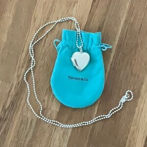 Tiffany & Co Sterling Silver Heart Locket
